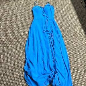 Azazie Kendra Blue Jay Dress